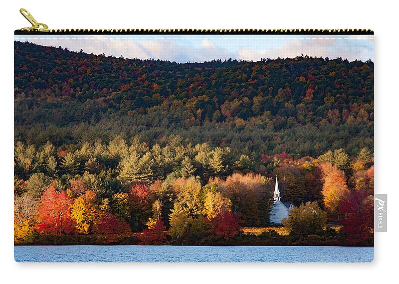 #jefffolger Zip Pouch featuring the photograph Sunshine Through The Window In The Clouds by Jeff Folger