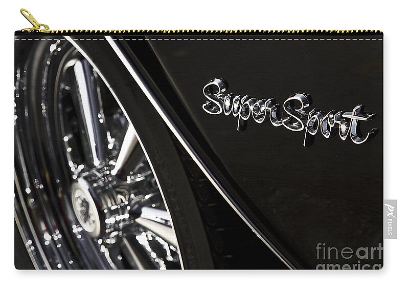 1965 Impala Zip Pouch featuring the photograph Super Sport by Dennis Hedberg