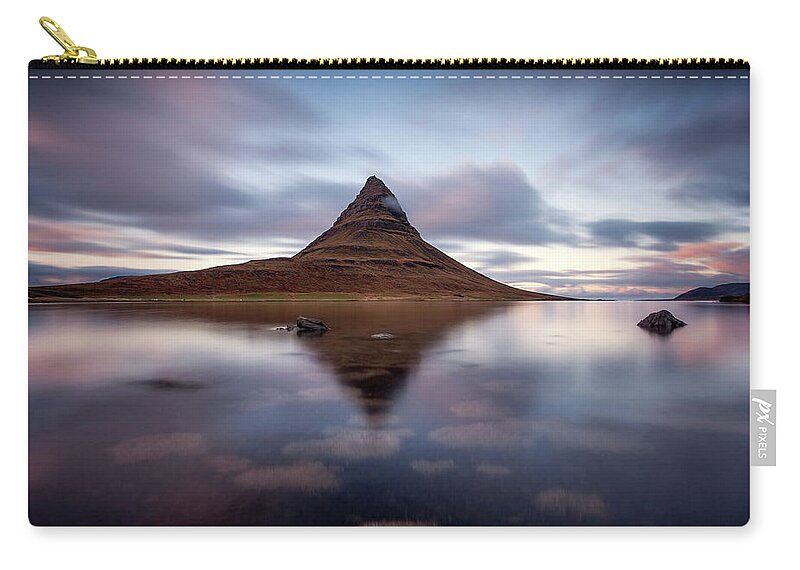 Iceland Zip Pouch featuring the photograph Supremacy by Jorge Maia