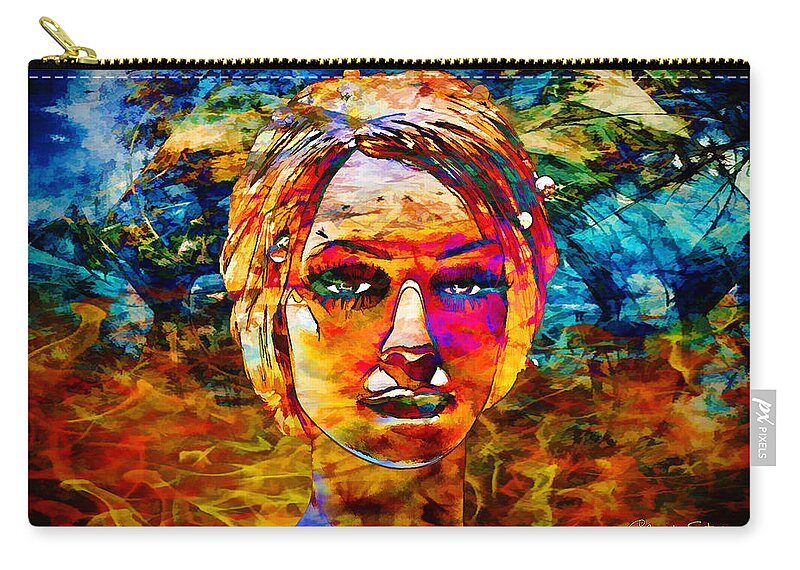 Staley Zip Pouch featuring the photograph Surreal Dream by Chuck Staley