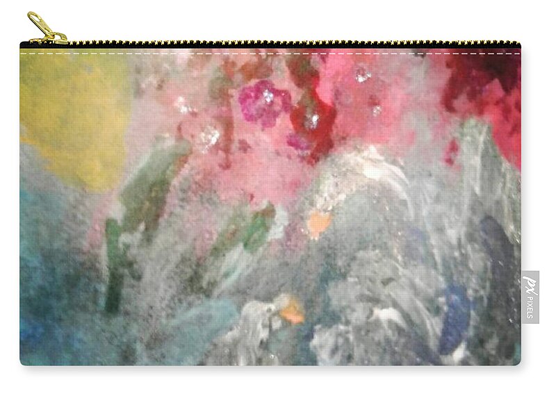 Swans Zip Pouch featuring the photograph Swan and Gosling by Kerri Thompson