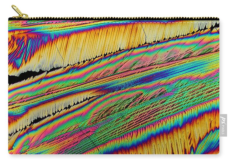 Crystals Zip Pouch featuring the photograph Sweet Vibrations by Hodges Jeffery