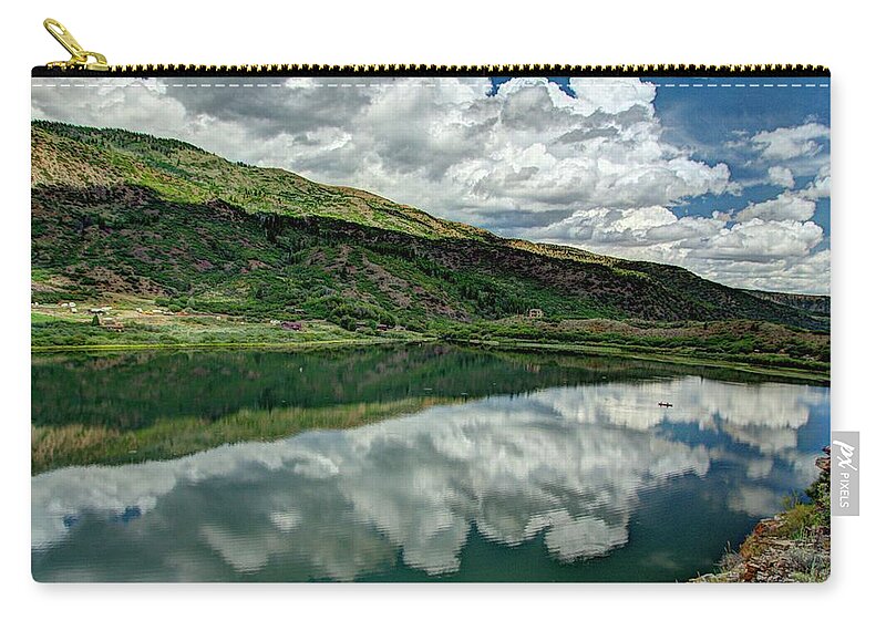 Sweetwater Lake Zip Pouch featuring the photograph Sweetwater Lake 3 by Dimitry Papkov