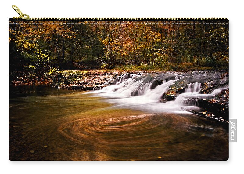 Robert Treman State Park Carry-all Pouch featuring the photograph Swirlpool by Neil Shapiro