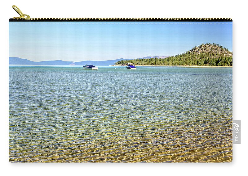 Tahoe Zip Pouch featuring the photograph Tahoe by Camille Lopez