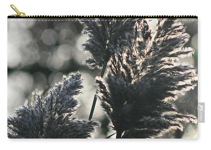 Grass Carry-all Pouch featuring the photograph Tall Grasses by Rich S