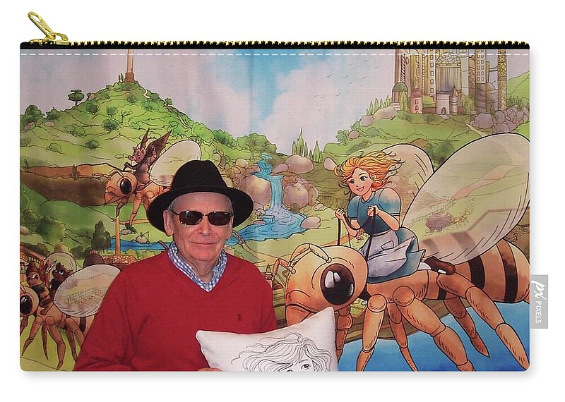 Reynold Jay. Wurtherington Diary Zip Pouch featuring the photograph Tammy and Reynold Jay by Reynold Jay