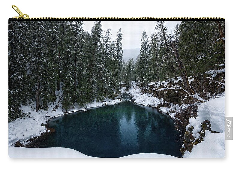 Mckenzie Carry-all Pouch featuring the photograph Tamolitch Pool by Andrew Kumler