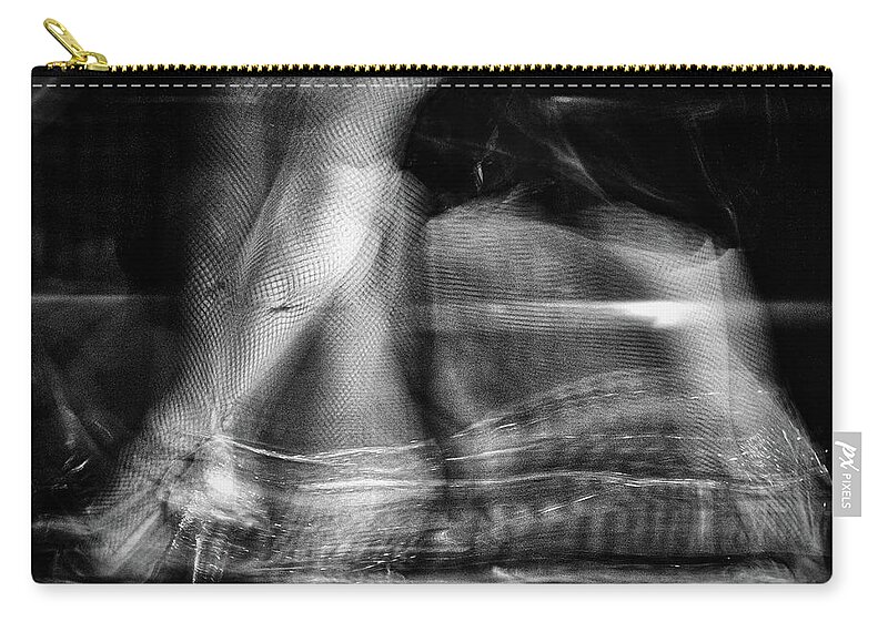 Argentina Zip Pouch featuring the photograph Tango Dancer Abstract #2 - Buenos Aires by Stuart Litoff