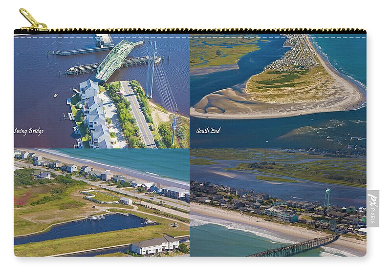 Topsail Zip Pouch featuring the photograph Taste of Topsail by Betsy Knapp