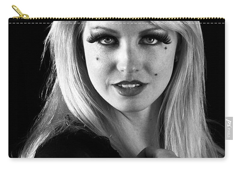 Glamour Photographs Carry-all Pouch featuring the photograph Tenderhearted by Robert WK Clark