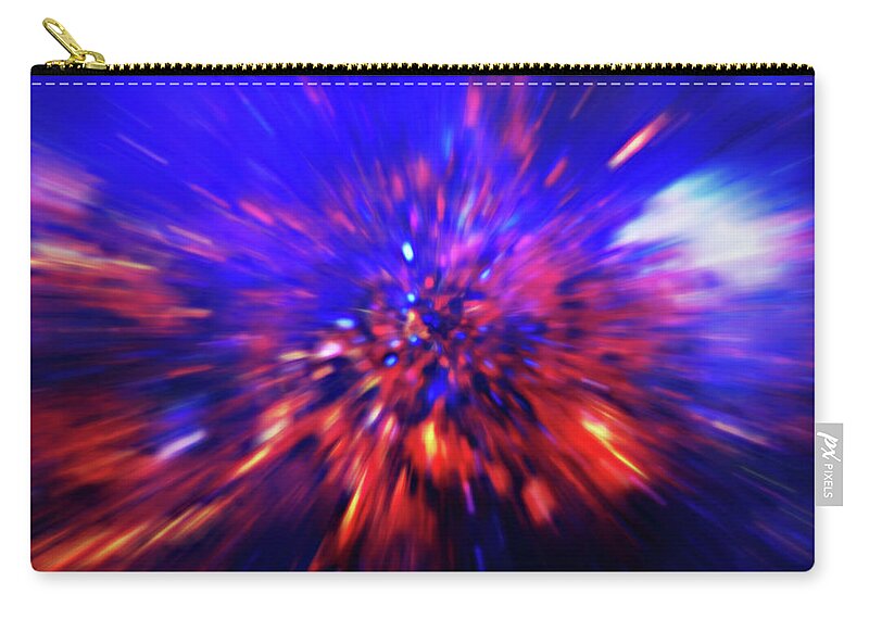 Navigating By The Stars Zip Pouch featuring the painting The Art of Navigating by the Stars by AM FineArtPrints