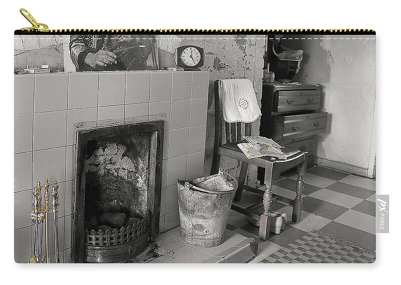 Art Carry-all Pouch featuring the photograph The Art of Welfare. Recent history. by Elena Perelman