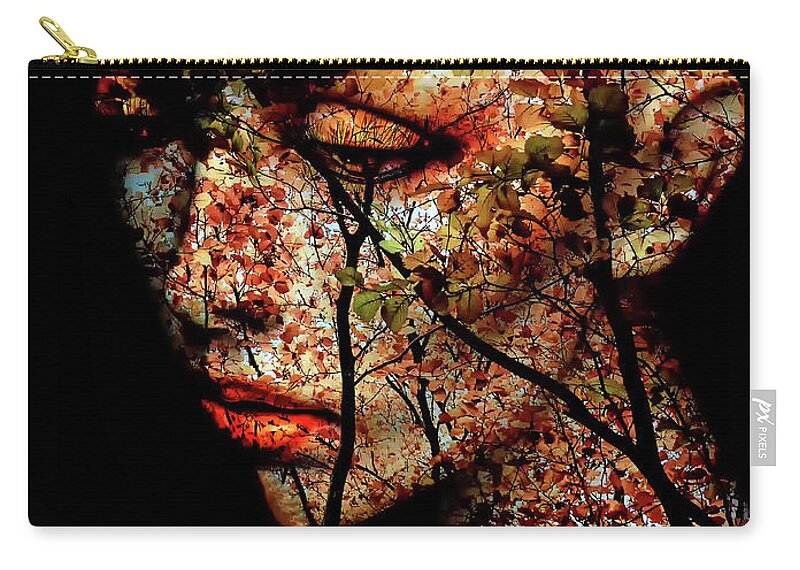 Autumn Carry-all Pouch featuring the photograph The autumn in mind by Gabi Hampe