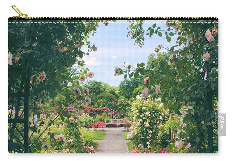 Roses Zip Pouch featuring the photograph The Beauty of June by Jessica Jenney