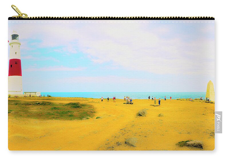 Sand Zip Pouch featuring the photograph The Bill by Jan W Faul