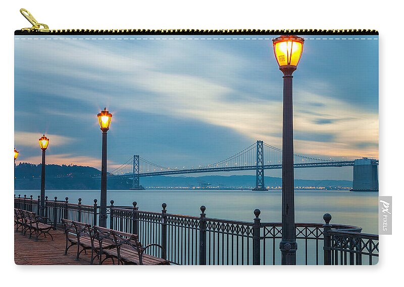San Francisco Carry-all Pouch featuring the photograph The City at Dawn by Jonathan Nguyen