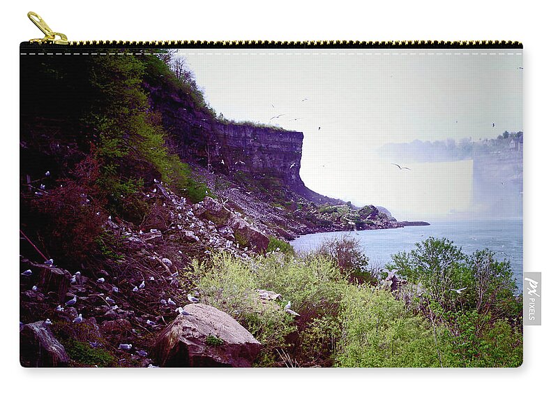 Falls Carry-all Pouch featuring the photograph The Cove by Bess Carter