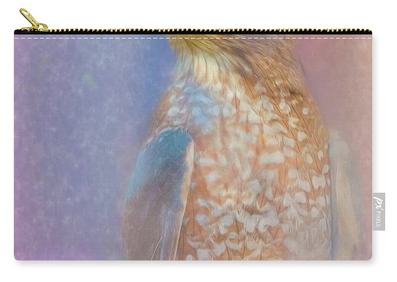 Bird Zip Pouch featuring the photograph The Eye Has it by Ches Black
