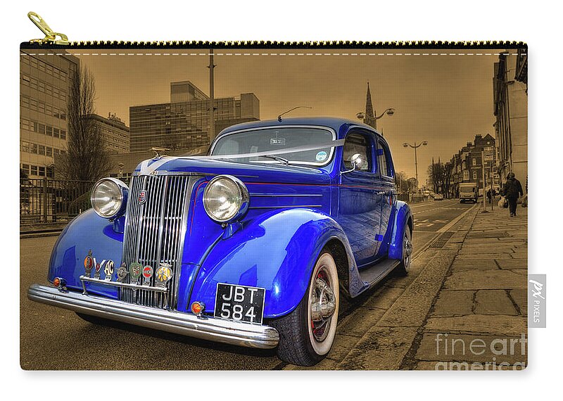 Car Zip Pouch featuring the photograph The Ford Pilot by Rob Hawkins