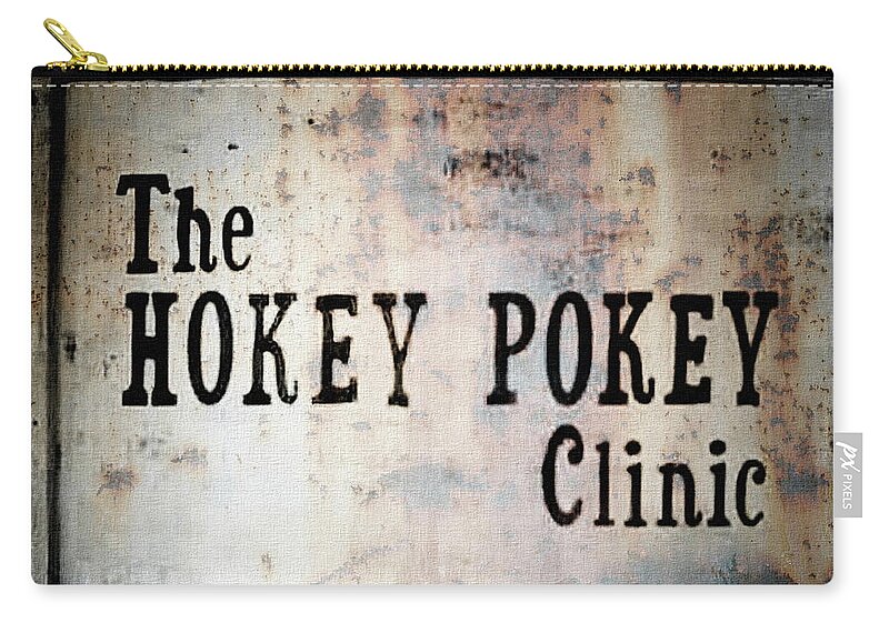 Hokey Pokey Zip Pouch featuring the photograph The Hokey Pokey - Turn Yourself Around by Andrea Kollo