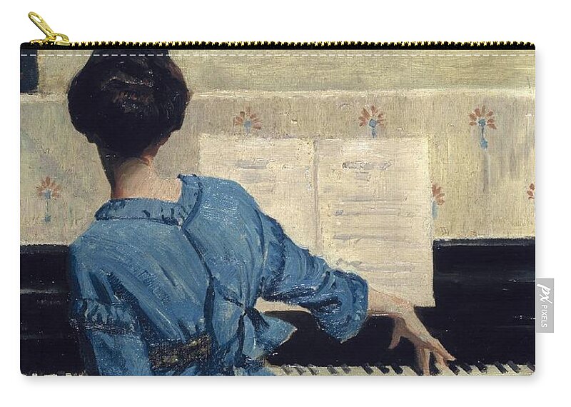 The Keynote (1915). William Arthur Chase (british Carry-all Pouch featuring the painting The KeynoteT06886 by William Arthur