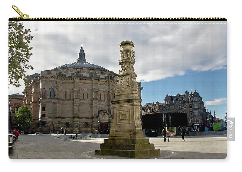 Hall Carry-all Pouch featuring the photograph The Mc Ewan Hall and Bristo Square by Elena Perelman