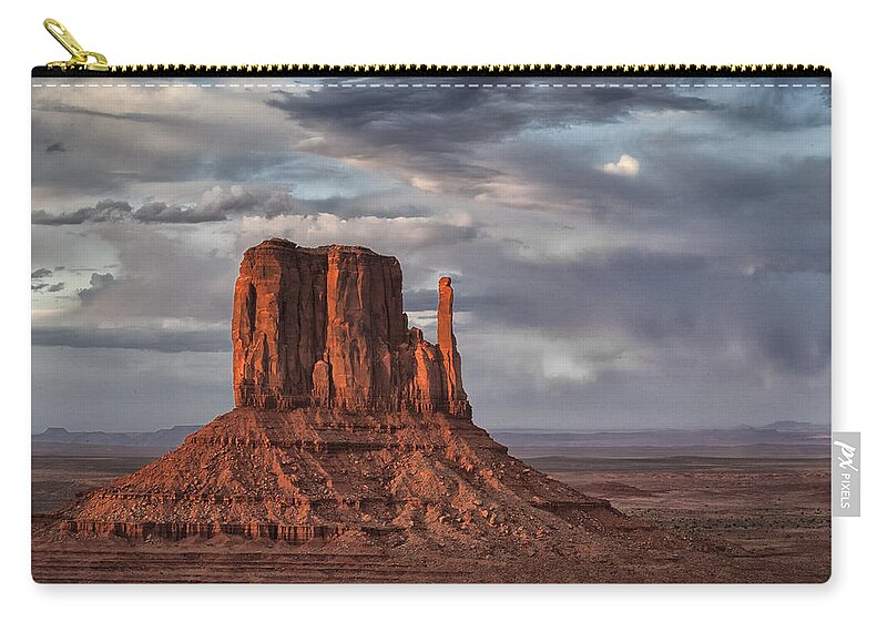 Arizona Zip Pouch featuring the photograph The Mittens I by Robert Fawcett