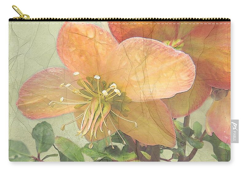 Mystical Energy Zip Pouch featuring the photograph The Mystical Energy of Nature by I'ina Van Lawick