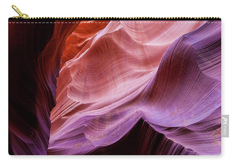 Landscape Zip Pouch featuring the photograph The Natural Sculpture 19 by Jonathan Nguyen