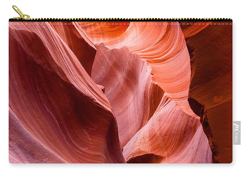 Landscape Zip Pouch featuring the photograph The Natural Sculpture 8 by Jonathan Nguyen