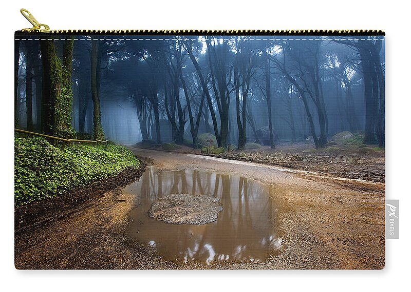 Jorgemaiaphotographer Zip Pouch featuring the photograph The only way by Jorge Maia