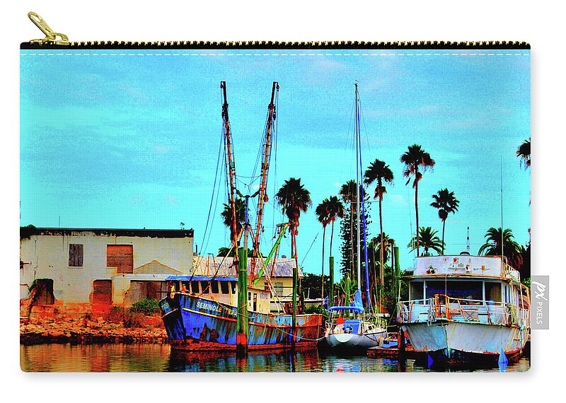 Art Carry-all Pouch featuring the photograph The Past by Alison Belsan Horton