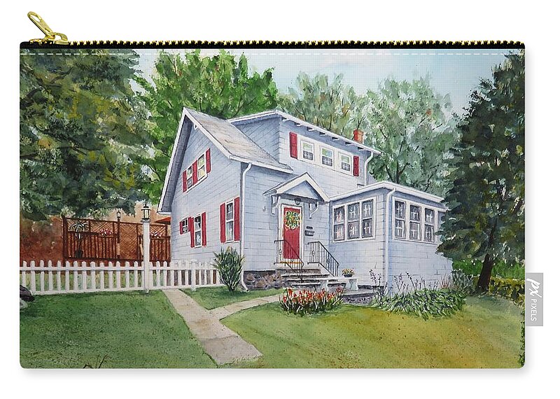 House Carry-all Pouch featuring the painting Southbridge Home by Joseph Burger
