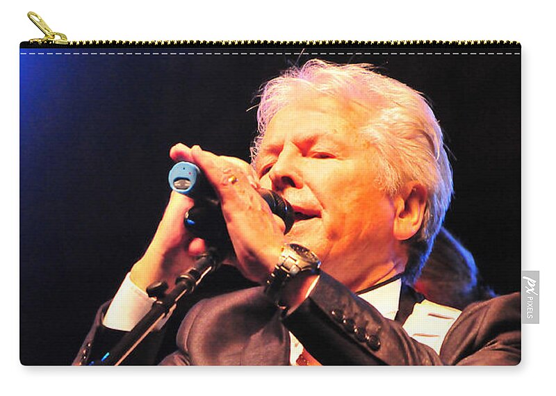 Music Zip Pouch featuring the photograph The Searcher's Sensational Singer by Mike Martin