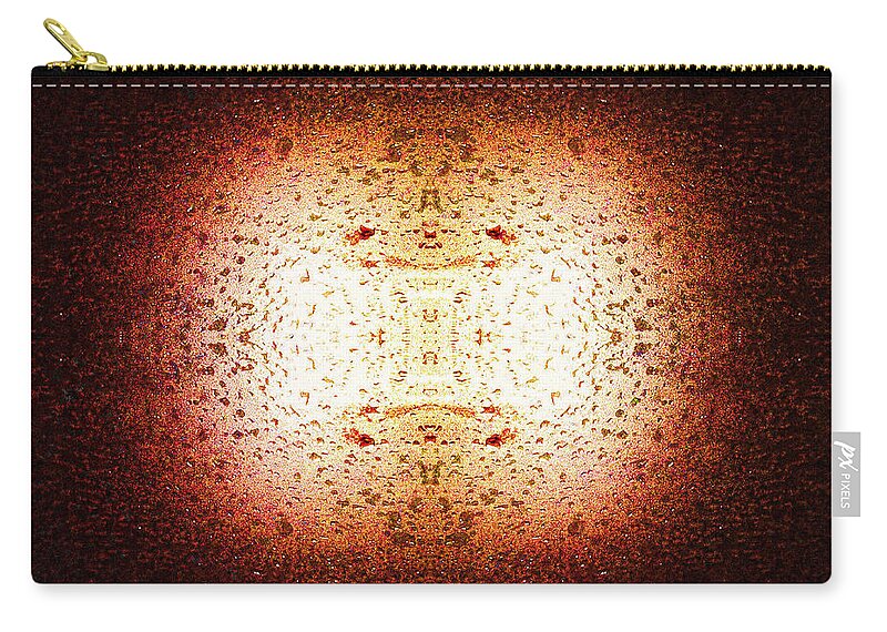 Abstract Zip Pouch featuring the photograph The Source Of Light by Glenn McCarthy Art and Photography
