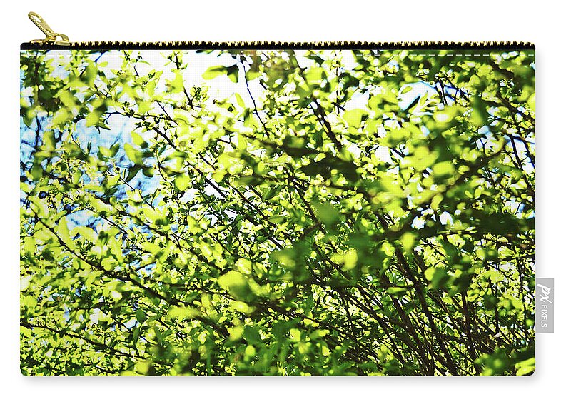 The Zip Pouch featuring the photograph The Spring Matters by Tinto Designs