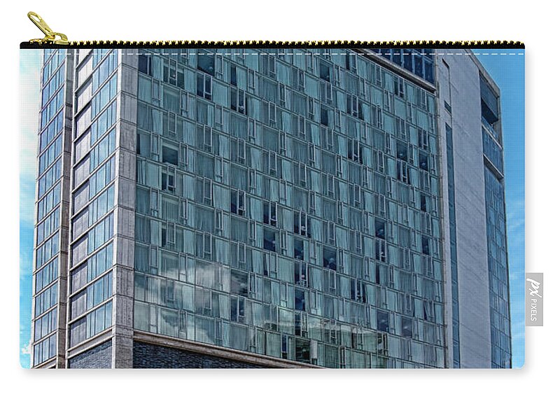 Nyc Zip Pouch featuring the photograph The Standard Hotel by S Paul Sahm