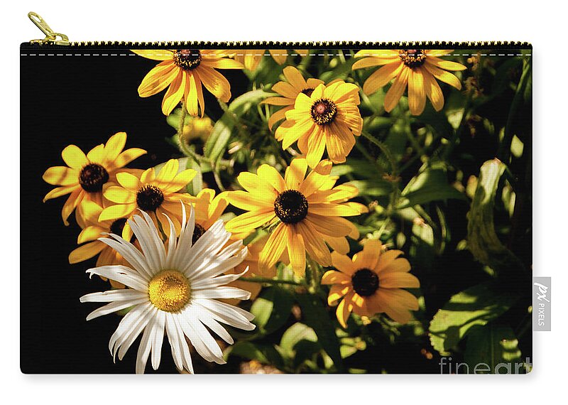 The Standout Zip Pouch featuring the photograph The Standout by Victoria Harrington