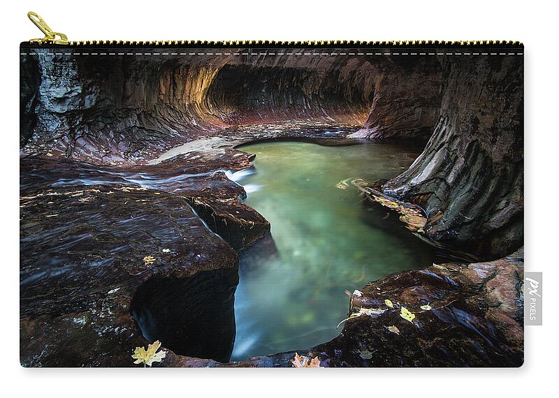 Utah Carry-all Pouch featuring the photograph The Subway by Wesley Aston