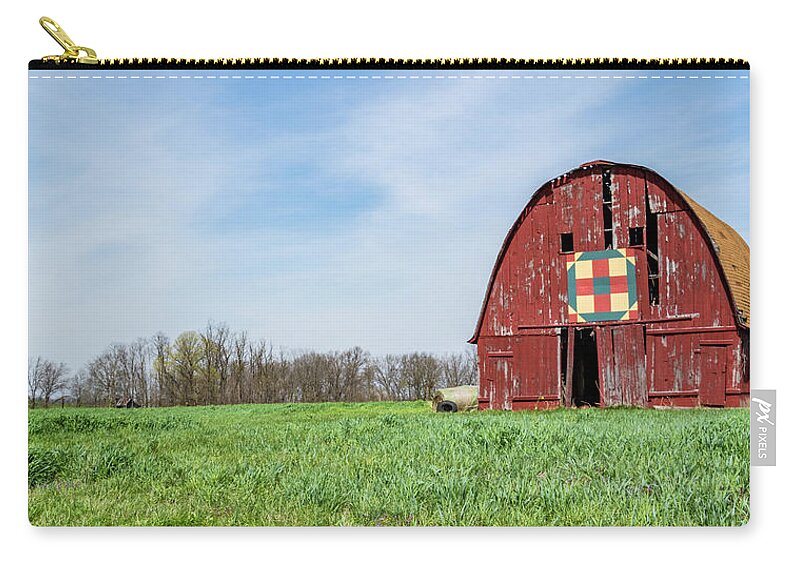 Barn Carry-all Pouch featuring the photograph The Trail by Holly Ross