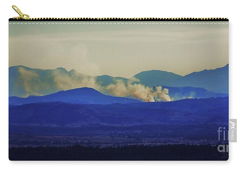 Mt Tamborine Zip Pouch featuring the photograph The View from the Top by Blair Stuart