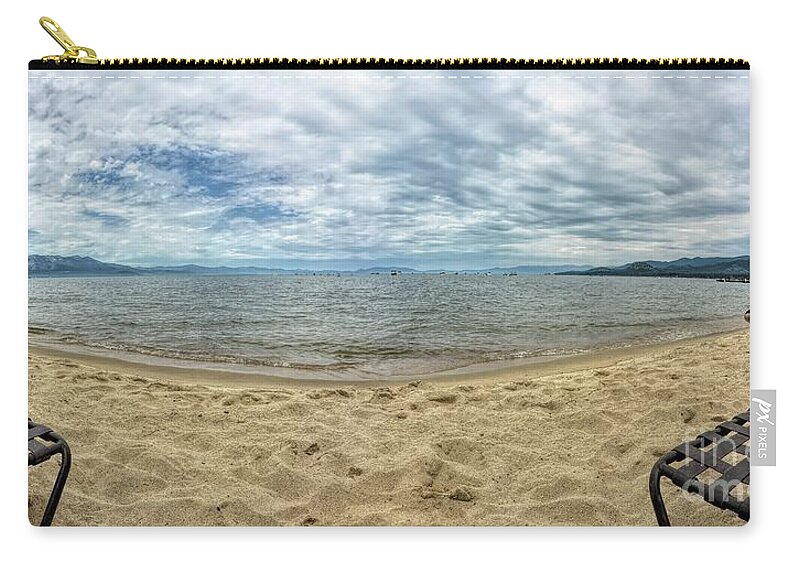 Joe Lach Zip Pouch featuring the photograph The View by Joe Lach