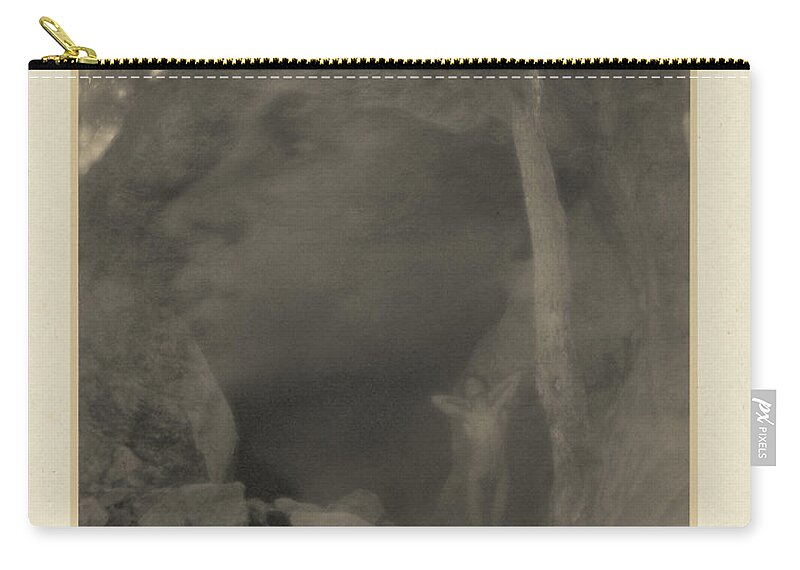 Erotica Carry-all Pouch featuring the photograph The Vision In Orpheus, F. Holland Day by Science Source