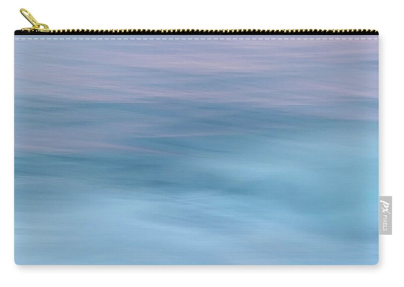 Ocean Zip Pouch featuring the photograph There Is a Calm by Dianna Lynn Walker