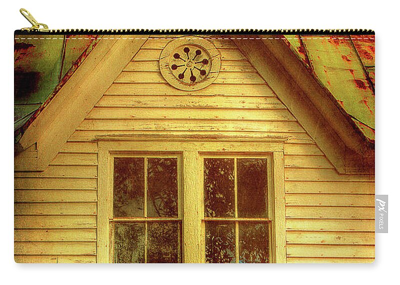 House Zip Pouch featuring the photograph This Old House by Mike Eingle