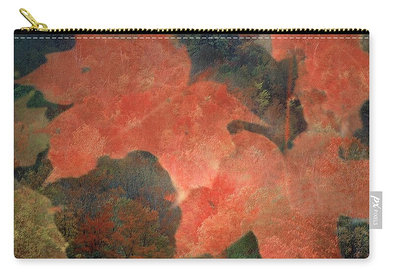Fall Leaves Zip Pouch featuring the photograph Thornbury by DArcy Evans