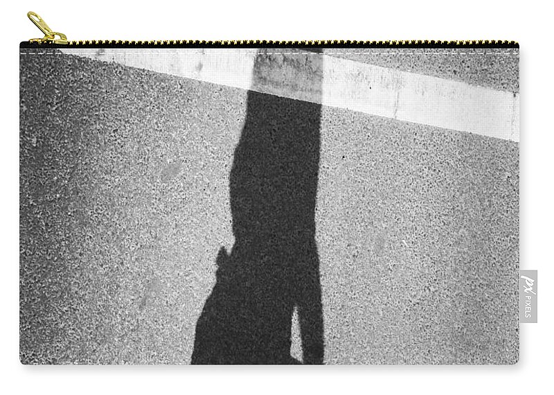 Shadows Zip Pouch featuring the photograph Those Lines I Cross by J C