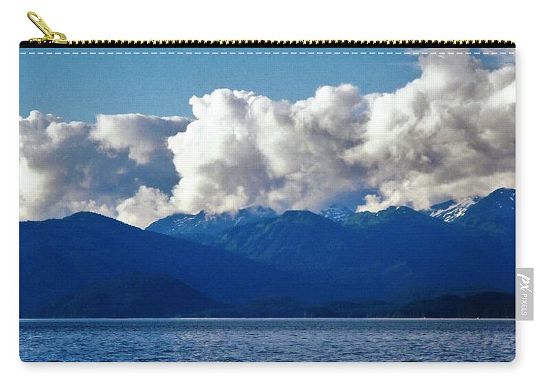 Mountains Zip Pouch featuring the photograph Thoughts by Martin Cline
