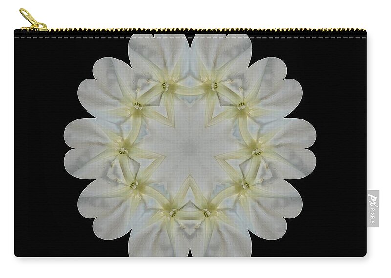 Kaleidoscope Zip Pouch featuring the photograph Tie a Yellow Ribbon by Elaine Teague